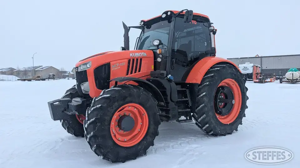 2018 Kubota M7-151 Premium MFWD Tractor