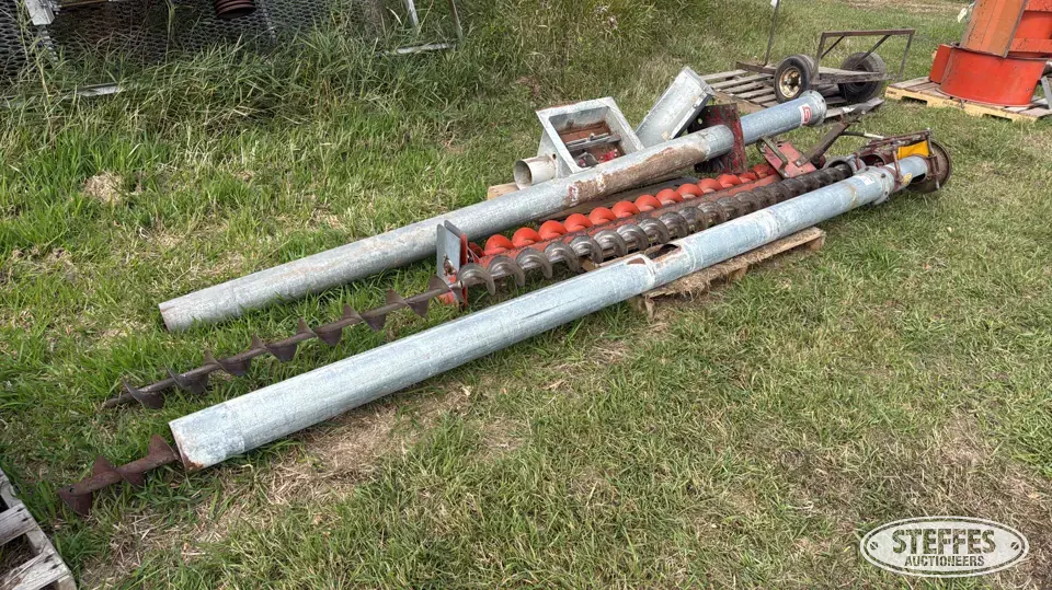 (4) Augers Transfer-Jump Augers and Conveyor