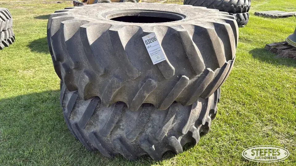(2) Firestone 23.1R26 tires Tractor-Implement Tire
