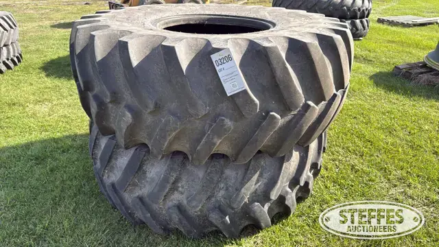 (2) Firestone 23.1R26 tires