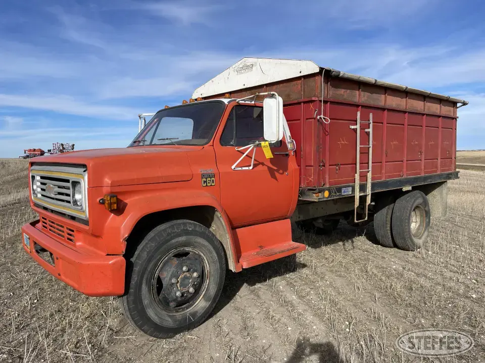 1975 Chevrolet C60 Single Axle Boxed Truck