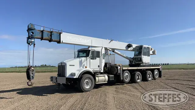 2009 Manitex 50110S on 2009 Kenworth T800