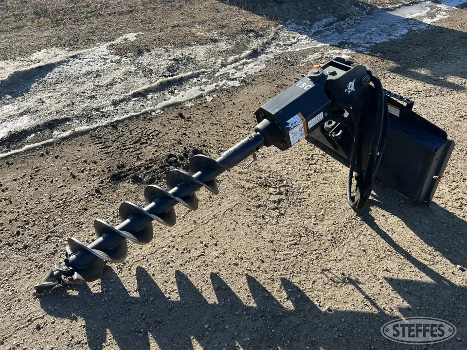 Bobcat 15C Skid Steer Augers-Post Driver