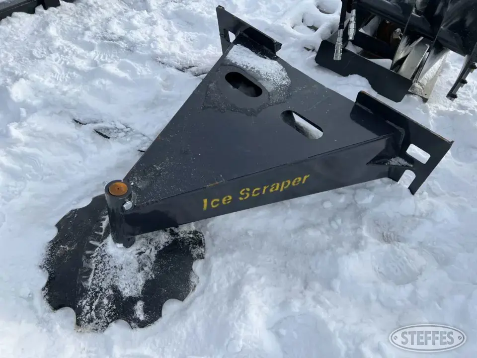 Land Honor Skid Steer Snow Pushers and Snowblower