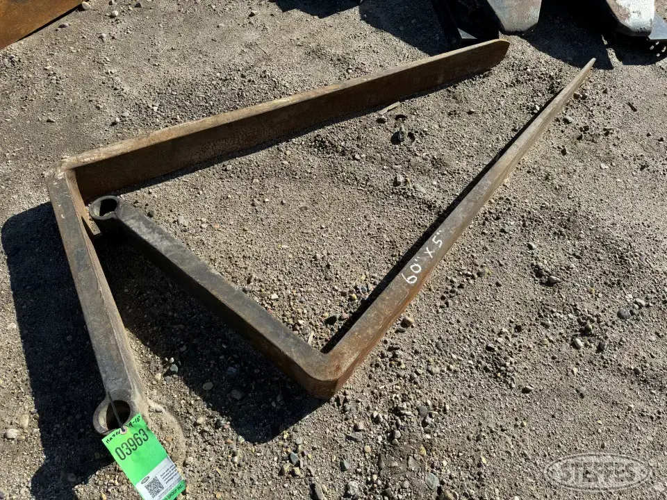 (2) HD forklift forks Ag Equipment Part