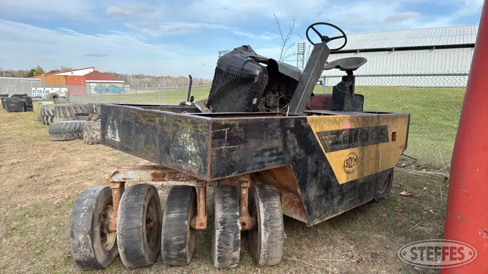 Bros Self-Propelled Smooth Drum Compactor