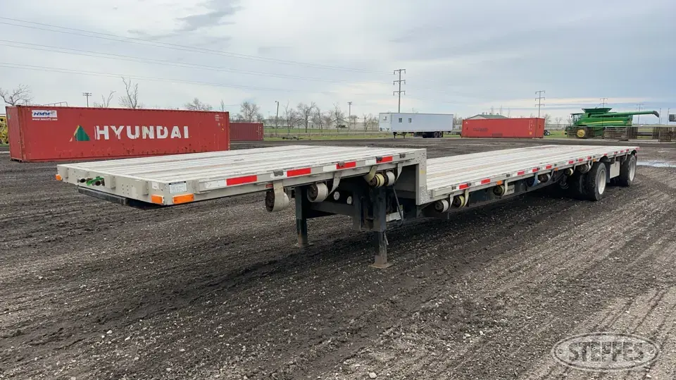 2008 Transcraft Eagle W2 Step Deck Trailer