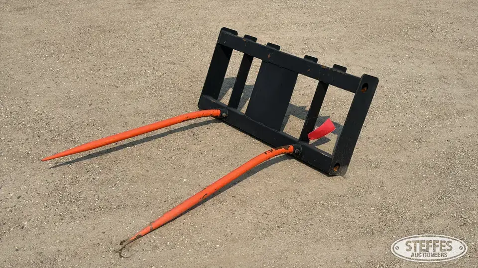 Pabreak skid steer bale spear Skid Steer Attachments-Other