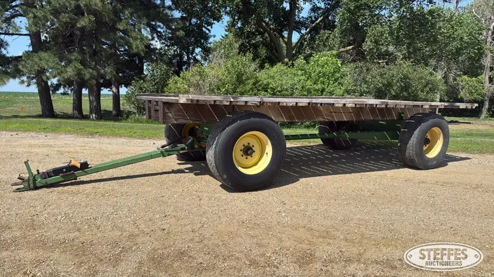 Demco flat rack Bale Transportation
