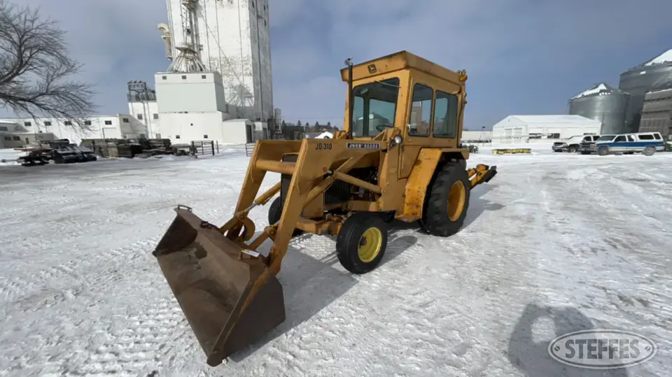 John Deere 310 Loader Backhoe