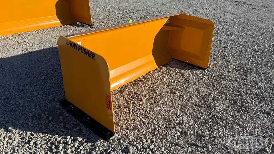 2025 Industrias America SP07 Skid Steer Snow Pushers and Snowblower