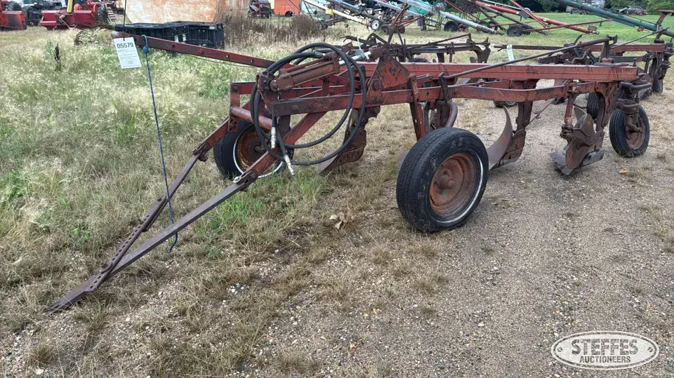 International 4-bottom plow