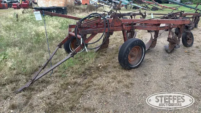 International 4-bottom plow