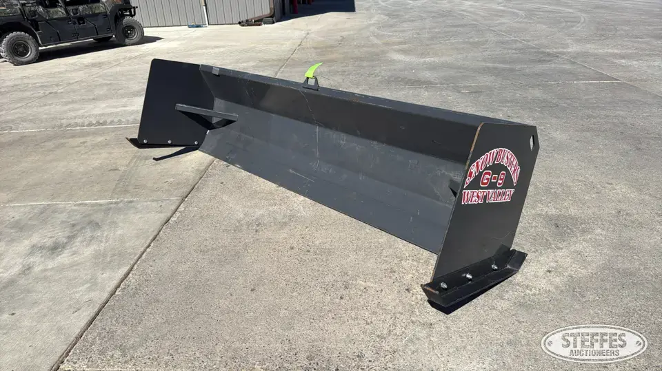 2026 Industrias America G-9 Skid Steer Snow Pushers and Snowblower