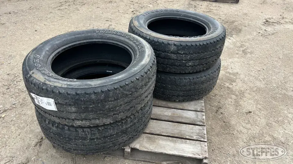(4) Firestone LT285/60R20 Transforce A/T tires Passenger-Light Truck Tire