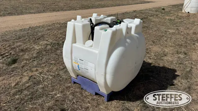220 gal. poly chemical tank
