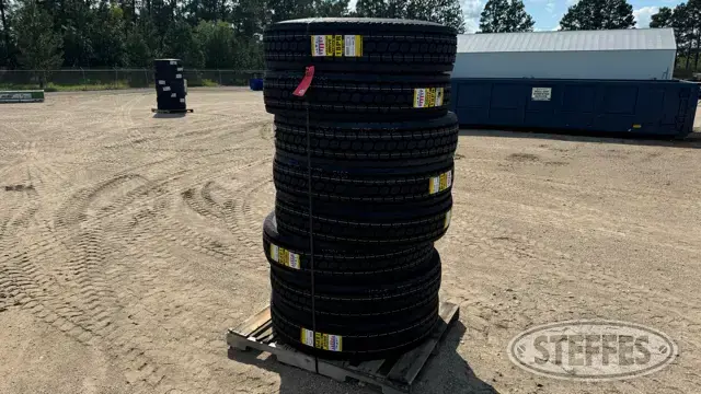 (8) Zwarthz 11R24.5 tires