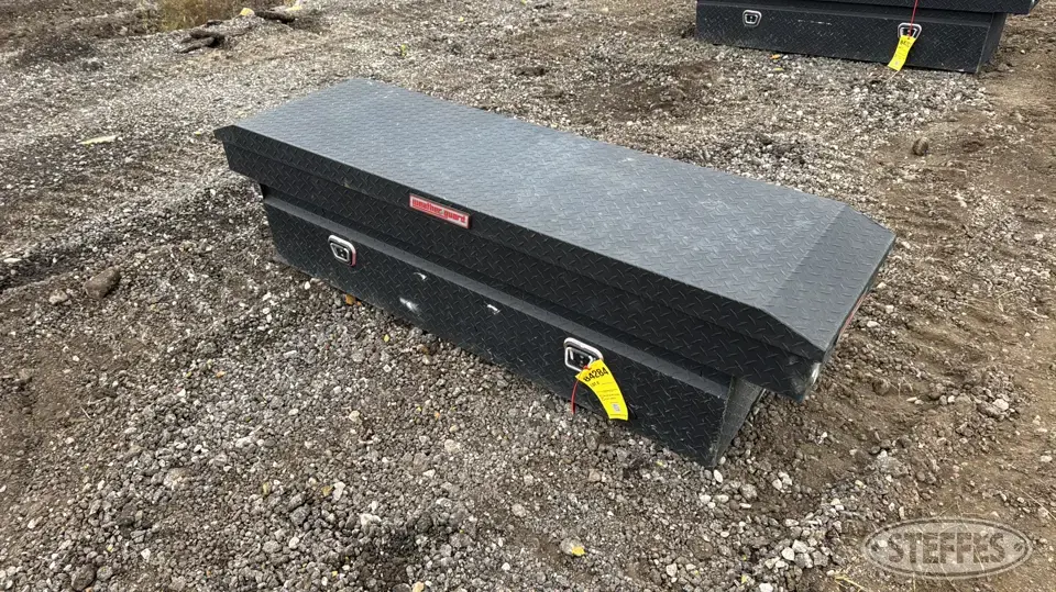 Weather Guard crossover toolbox Storage and Bench