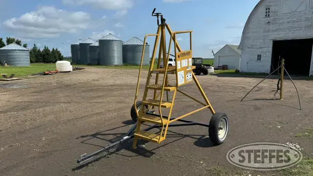 Stabilizer transmitter laser trailer