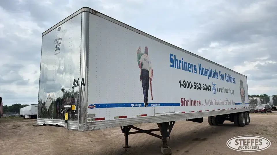 2008 Utility VS2DX Van Trailer