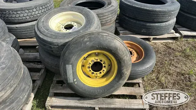 (4) Implement tires