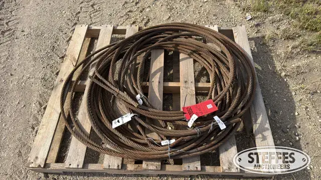 (4) 5/8" steel cables