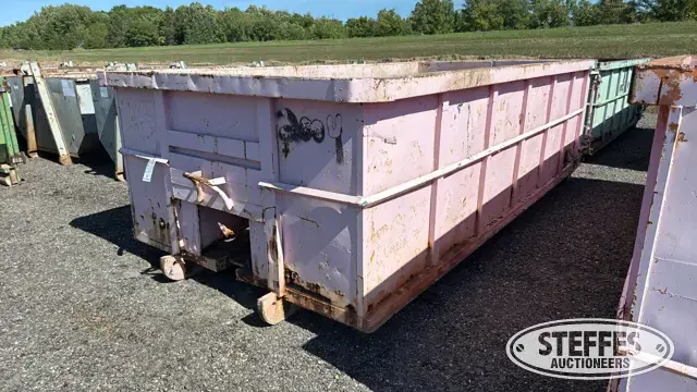 18 yd. roll-off dumpster