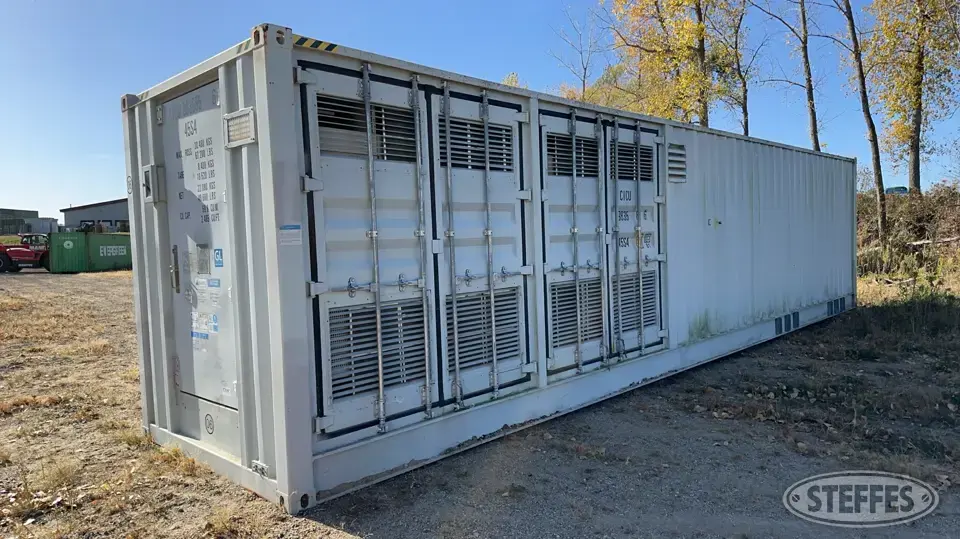 Lithium battery charging container Shipping Container