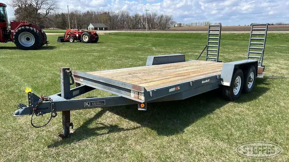 2000 Kiefer Industrial Flatbed Trailer