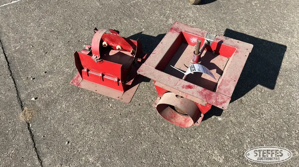 8” bin unload sumps Bin Accessory
