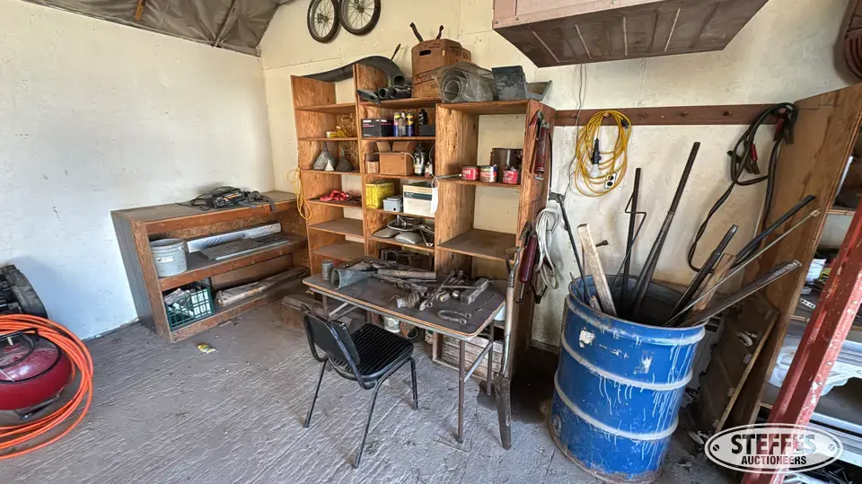 Contents of shelf Shop Equipment-Other