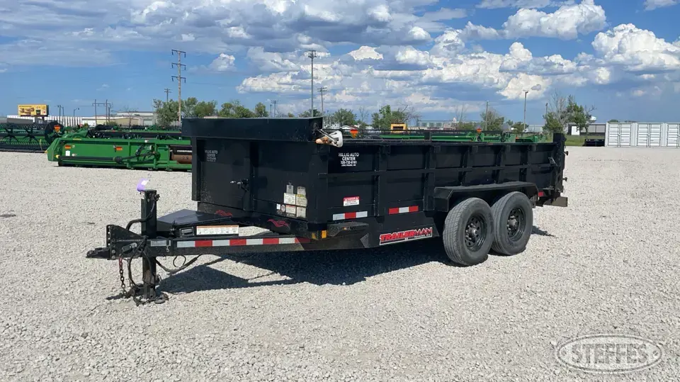 2020 Trailerman Bumper Dump Trailer
