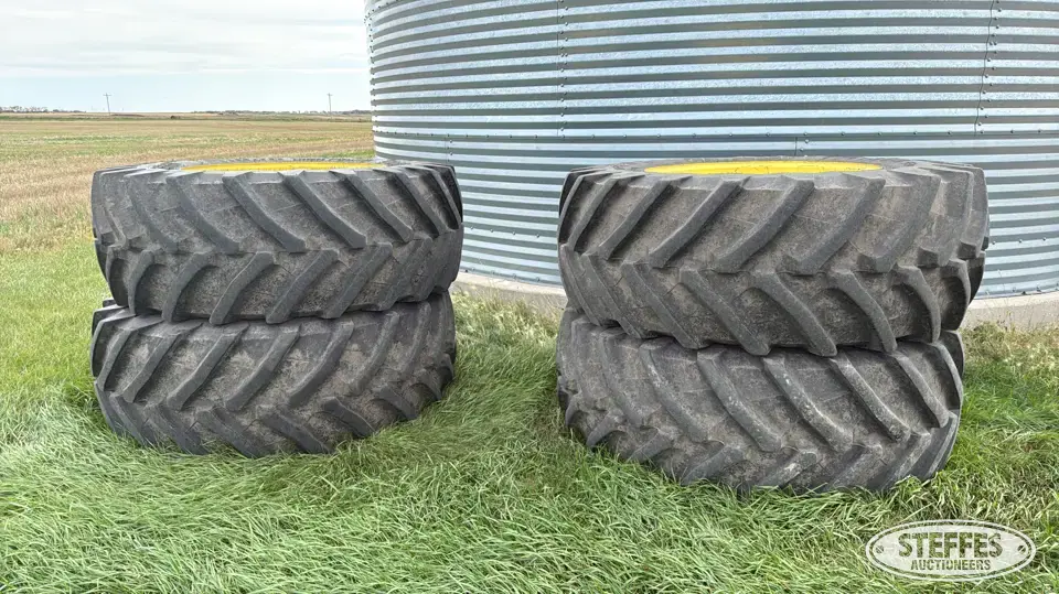 (4) Trelleborg 650/65R38 tires Tractor-Implement Tire