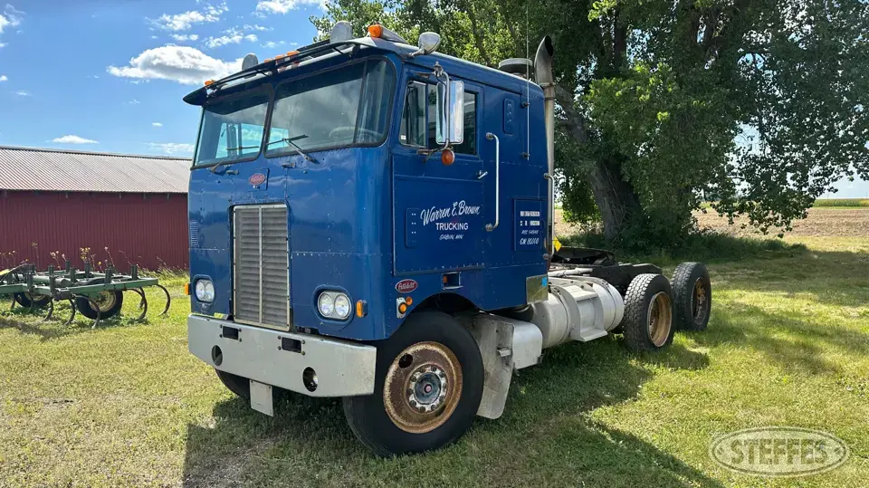 1968 Peterbilt 352 Cabover Truck with Sleeper