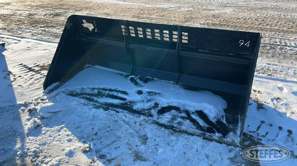 2024 Industrias America S94 Skid Steer Bucket