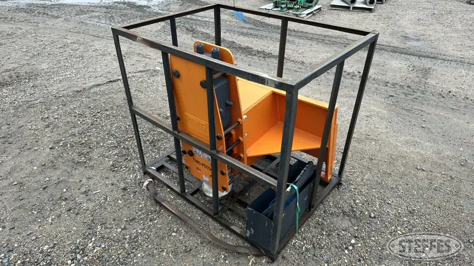 TMG PD700S Skid Steer Augers-Post Driver