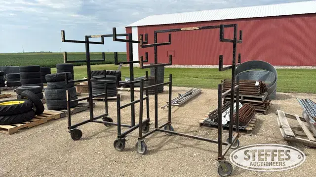 (2) Storage racks