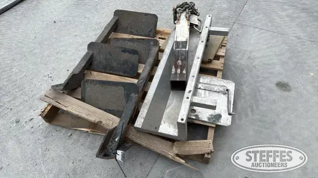Shop-built steel steps