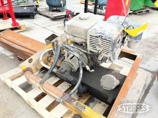 Honda powered hyd. valve