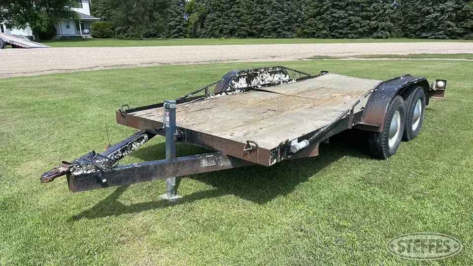 1986 Shop-built Flatbed Trailer