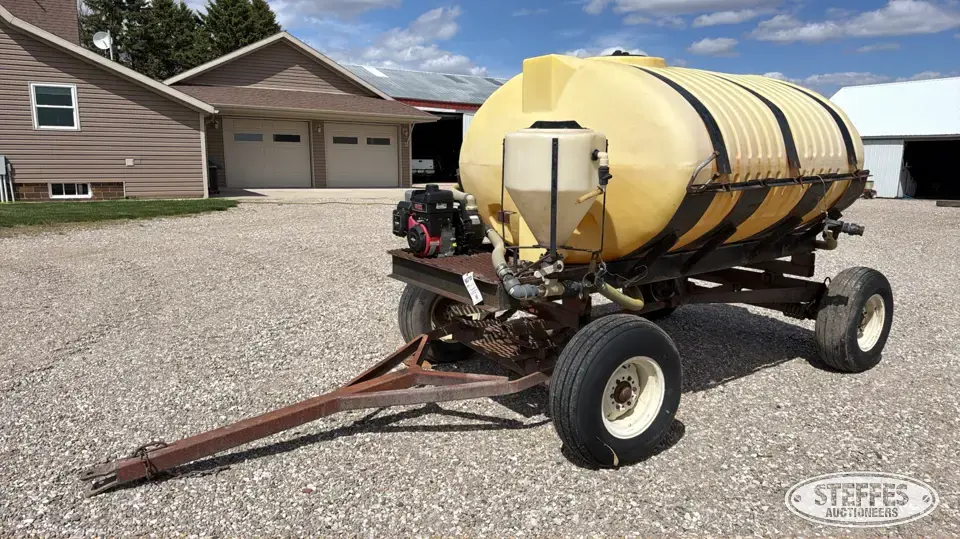 Shop-built tender trailer Water Tender