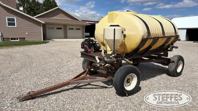 Shop-built tender trailer