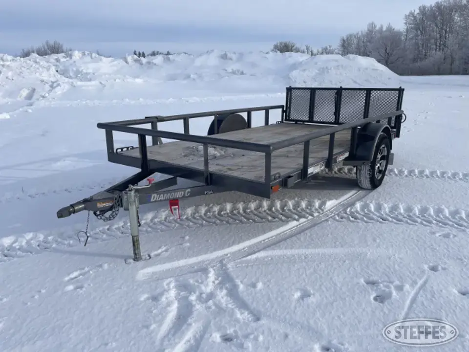 Diamond C Utility Trailer