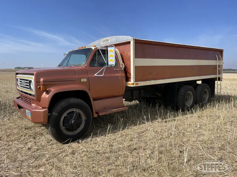 1980 Chevrolet C60 Tri-Axle Boxed Truck
