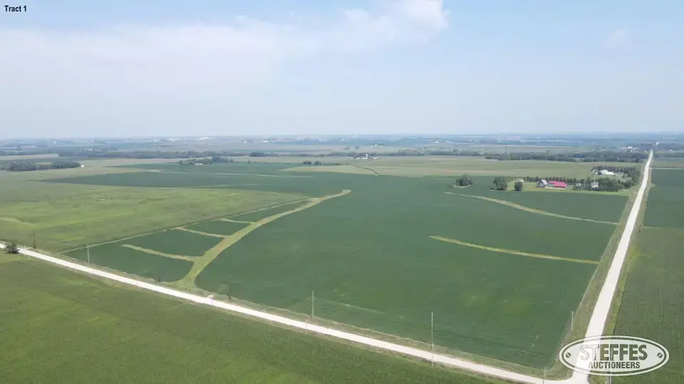 Tract 1: 38.44 Surveyed Acres Farmland