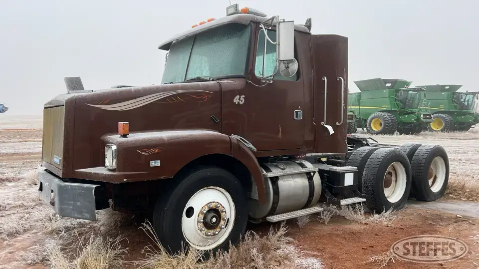 1995 White GMC Conventional Truck without Sleeper