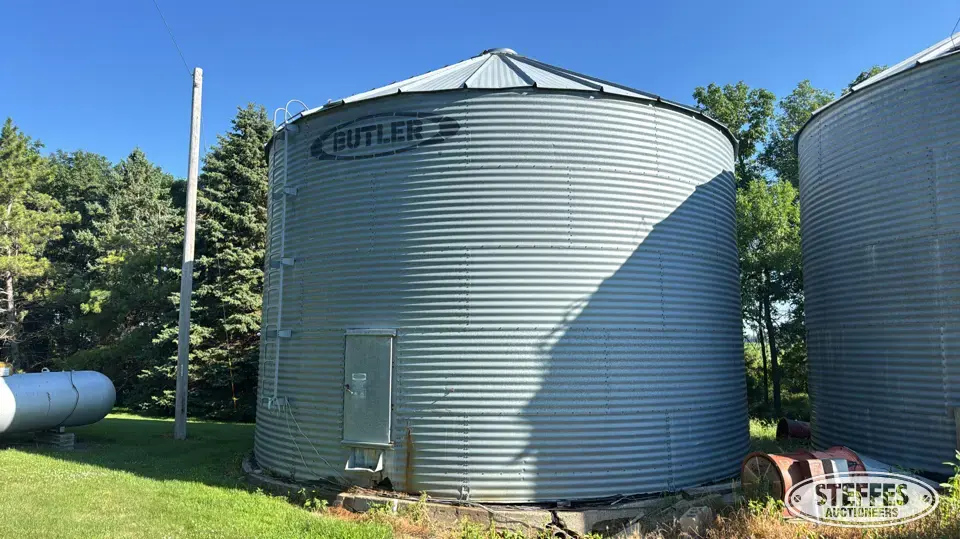 Butler grain bin