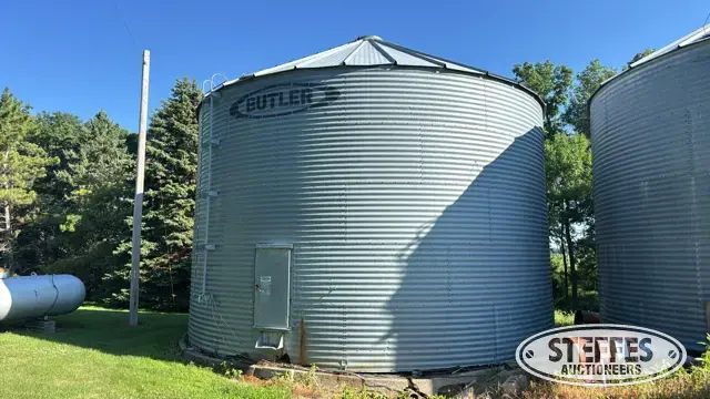 Butler grain bin