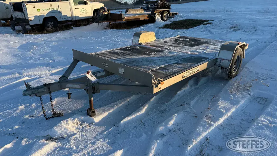 2013 Aluma 8112 TL UT Flatbed Trailer