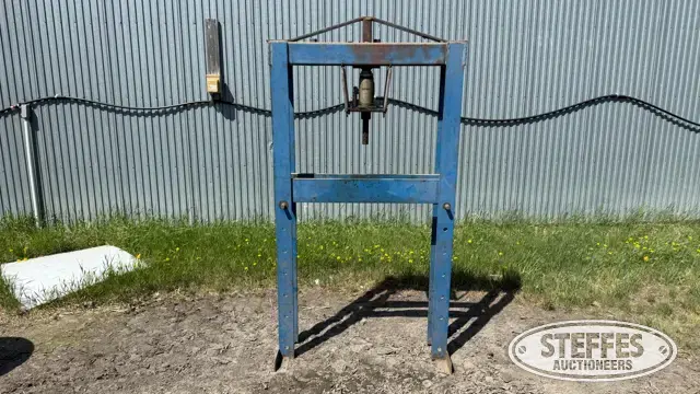 Shop-built hyd. press